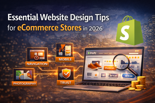 Essential Website Design Tips for eCommerce Stores in 2026