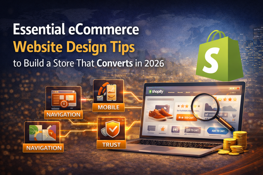 Essential eCommerce Website Design Tips to Increase Conversions in 2026