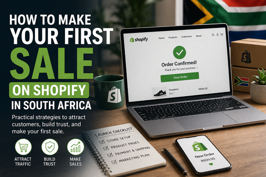 How to Make Your First Sale on Shopify in South Africa