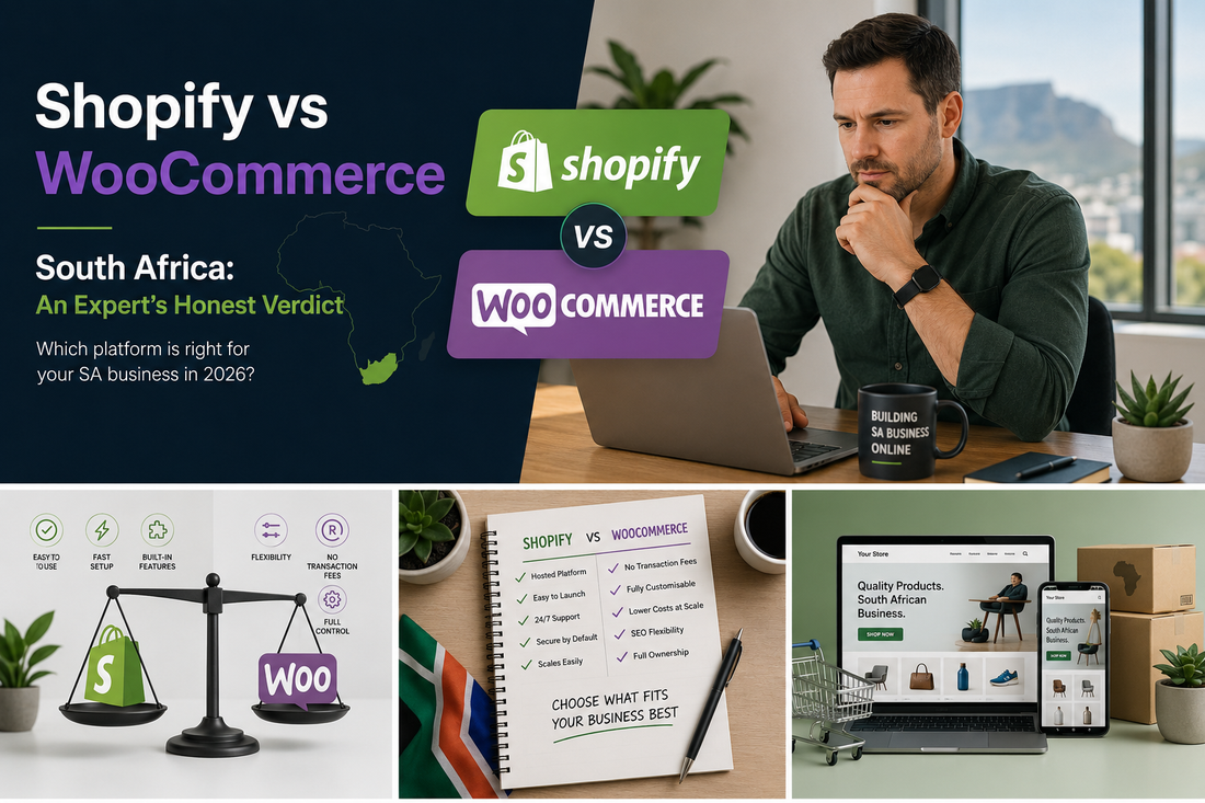 Shopify vs WooCommerce South Africa
